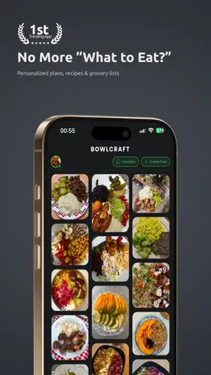 BowlCraft: Plan & Track Meals screenshot 1