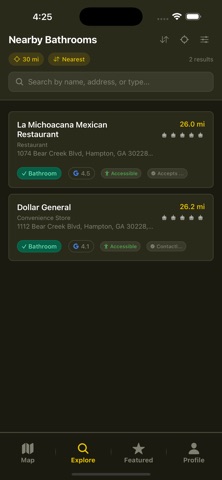 The Flush Finder Screenshot 2 of 6