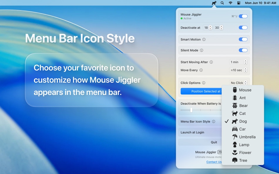 #6. Mouse Jiggler – Mouse Mover (macOS) By: Bohdan Bilous