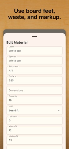 Custom Wood Quote Board Screenshot 4 of 6