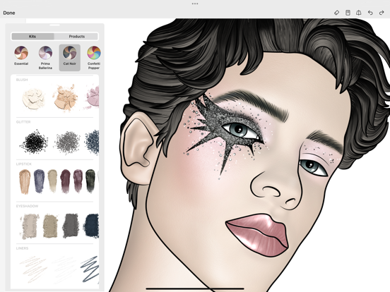 Prêt à Makeup iPad app afbeelding 5