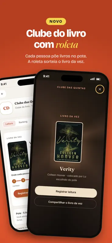 LIVRA — Diário de Leitura screenshot 2 of 8