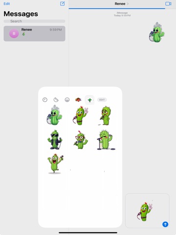 Rapping Cactus iPad screenshot