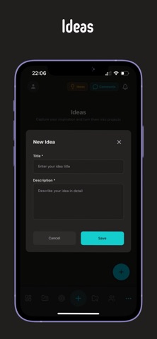 Projectude screenshot