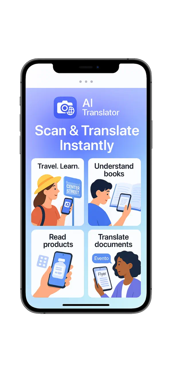 #1. AI Translator Camera (iOS) Ved: Gonzalo Hernan Aristizabal giraldo