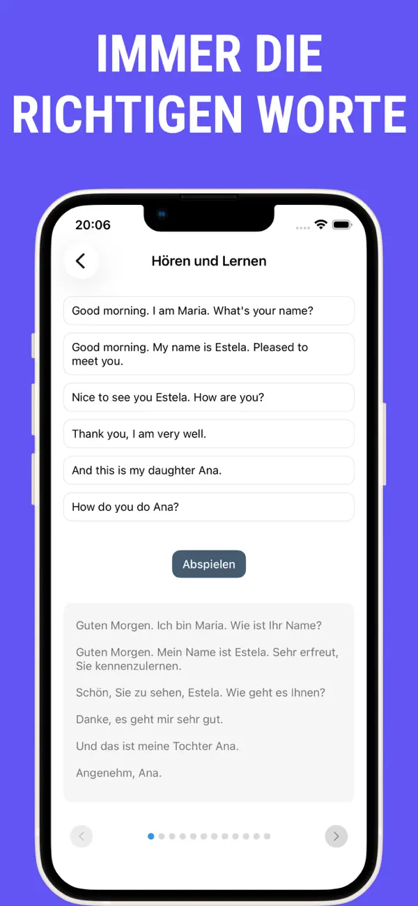 Screenshot #3 pour Englische Konversation lernen