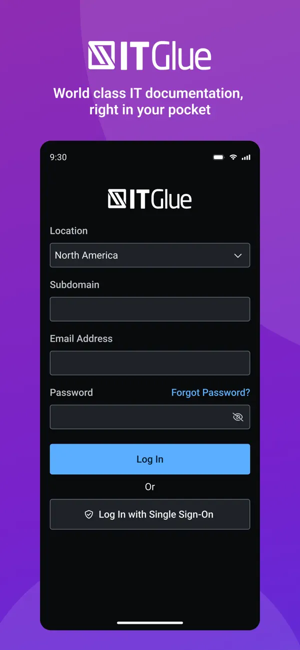 Screenshot #1 pour IT Glue