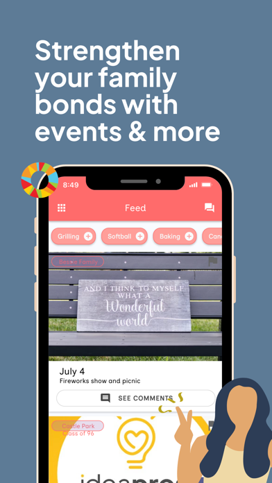 Mosaic Family - stay in touch Screenshot