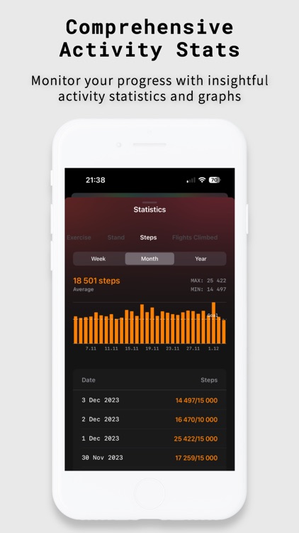Track Fitness & Activity screenshot-6