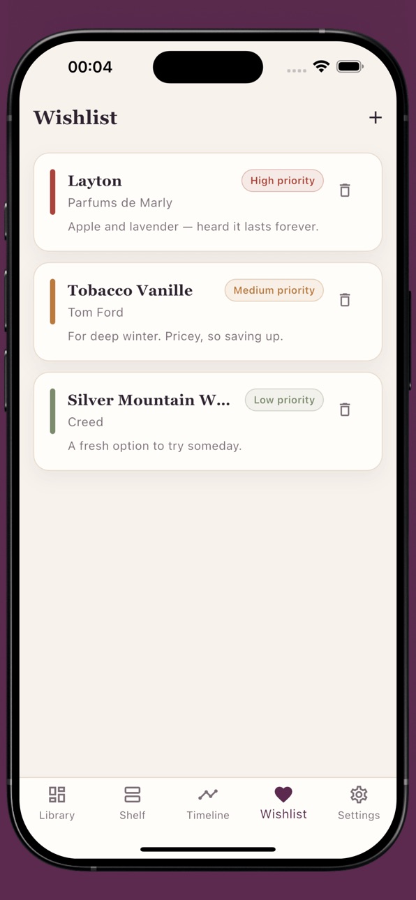 iPhone screenshot