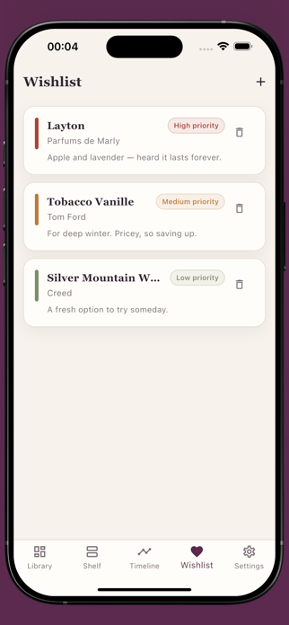 Perfume Diary Screenshot 5 of 5