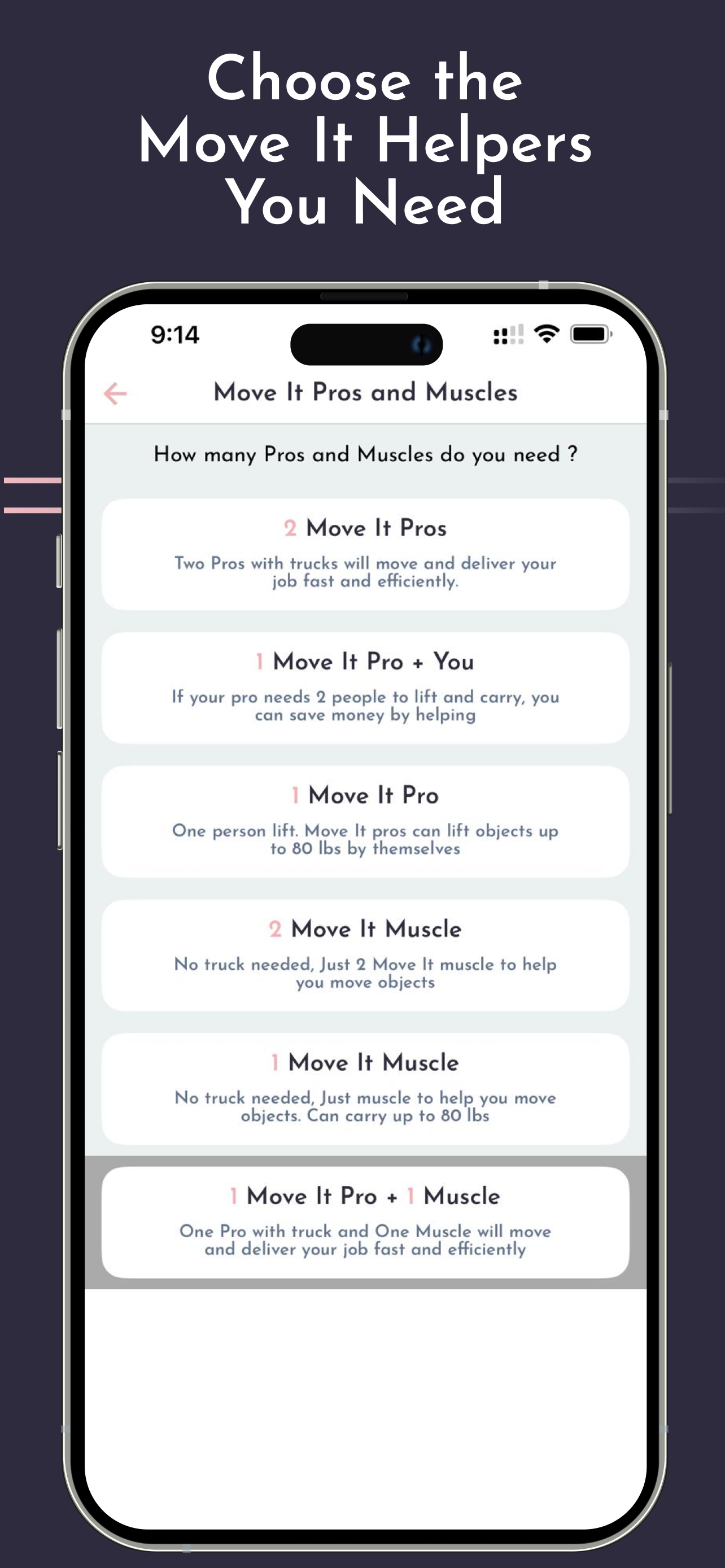 Move It: Moving & Delivery