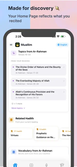 Muallim – Learn Quran Daily screenshot 4