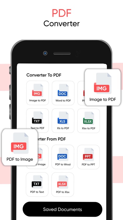 PDF Convert - PPT, Docx, XLSX