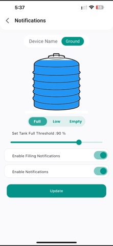 Wasslz Tank Monitor screenshot