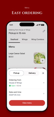 House Of Wings FL iPhone screenshot