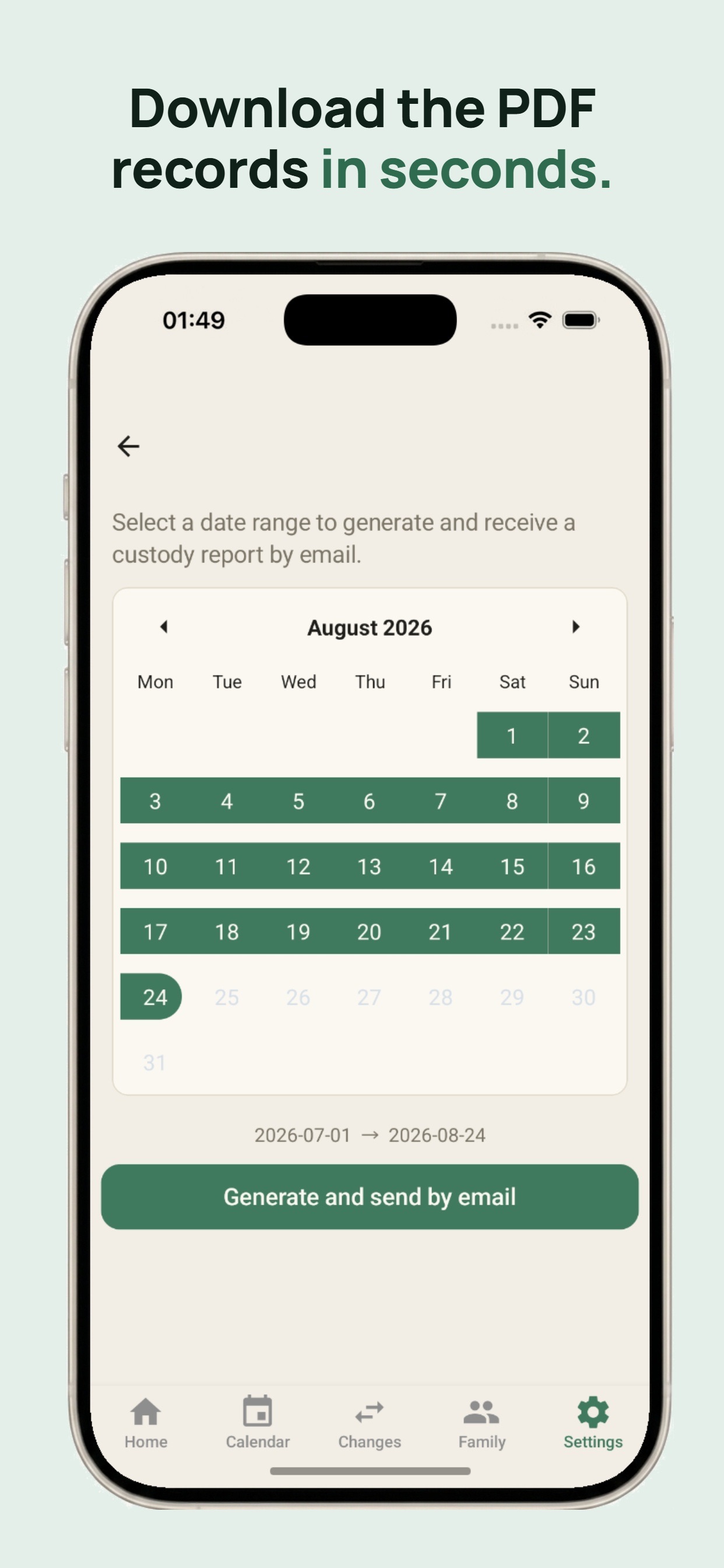 Screenshot 9 of Jebby: Coparenting made Simple