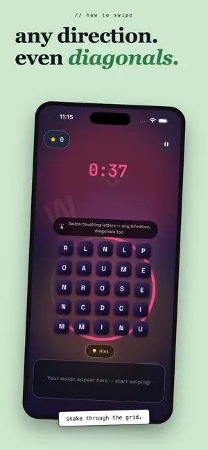Grid Glide: Word Puzzle screenshot 2