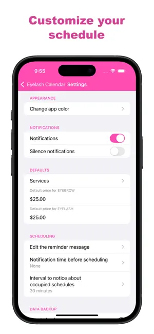 Eyelash Tech Appointment App screenshot 4