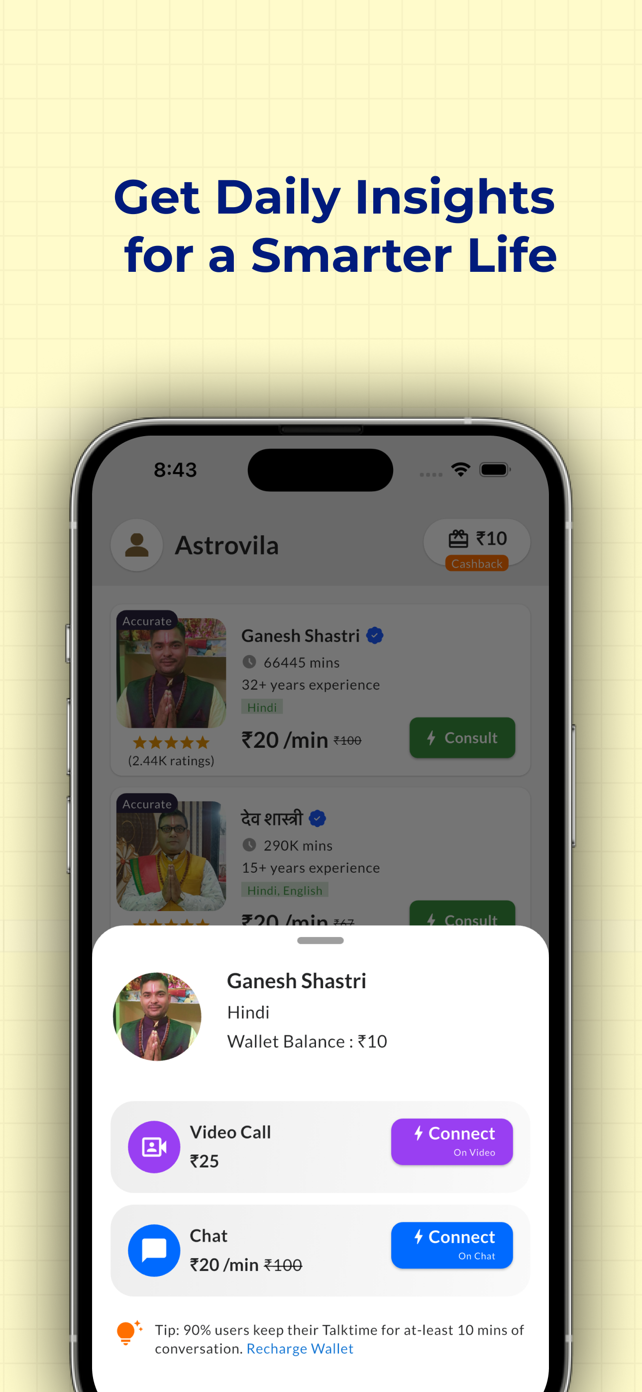 Astrovila: Talk to Astrologers