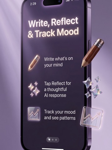 Innerlog: AI Journal & Mood iPad screenshot