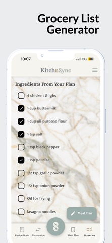 KitchnSync screenshot