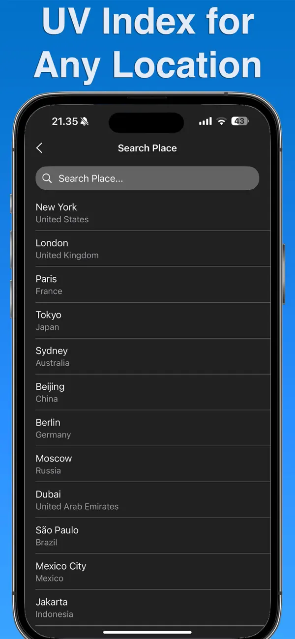 Screenshot #3 pour Indice UV・Suivi solaire local