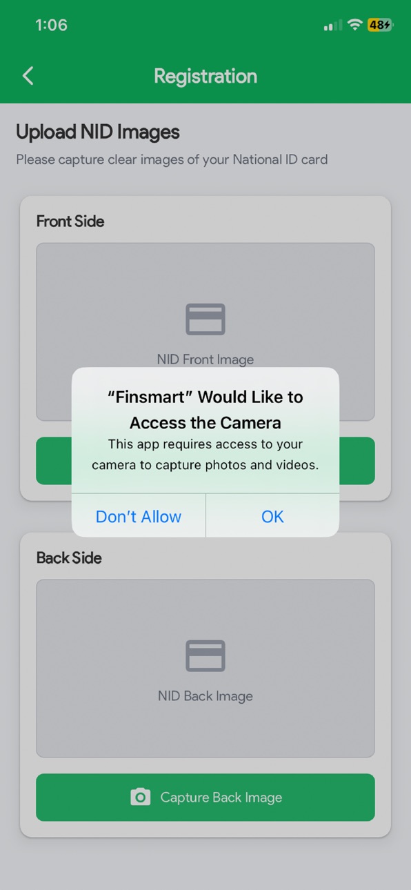 iPhone screenshot