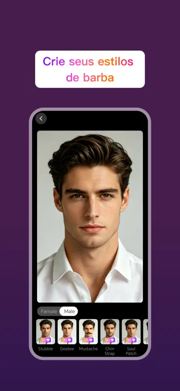 HairGenie – Penteados com IA screenshot 4 of 5