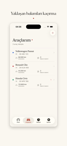 Araç Bakım: Oto Servis Takip screenshot