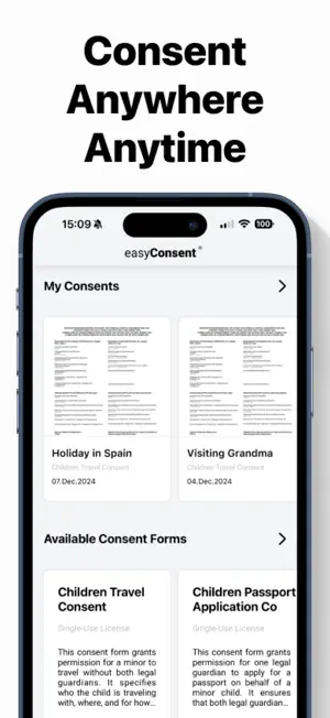 easyConsent screenshot 1