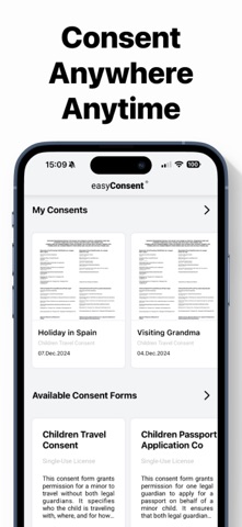 easyConsent Screenshot 1 of 6
