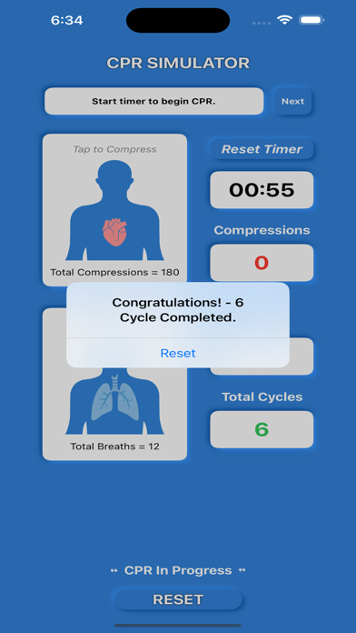 CPR-Simulator iPhone screenshot 6 - Medical app