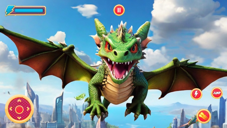 Flying Baby Dragon Pet Monster