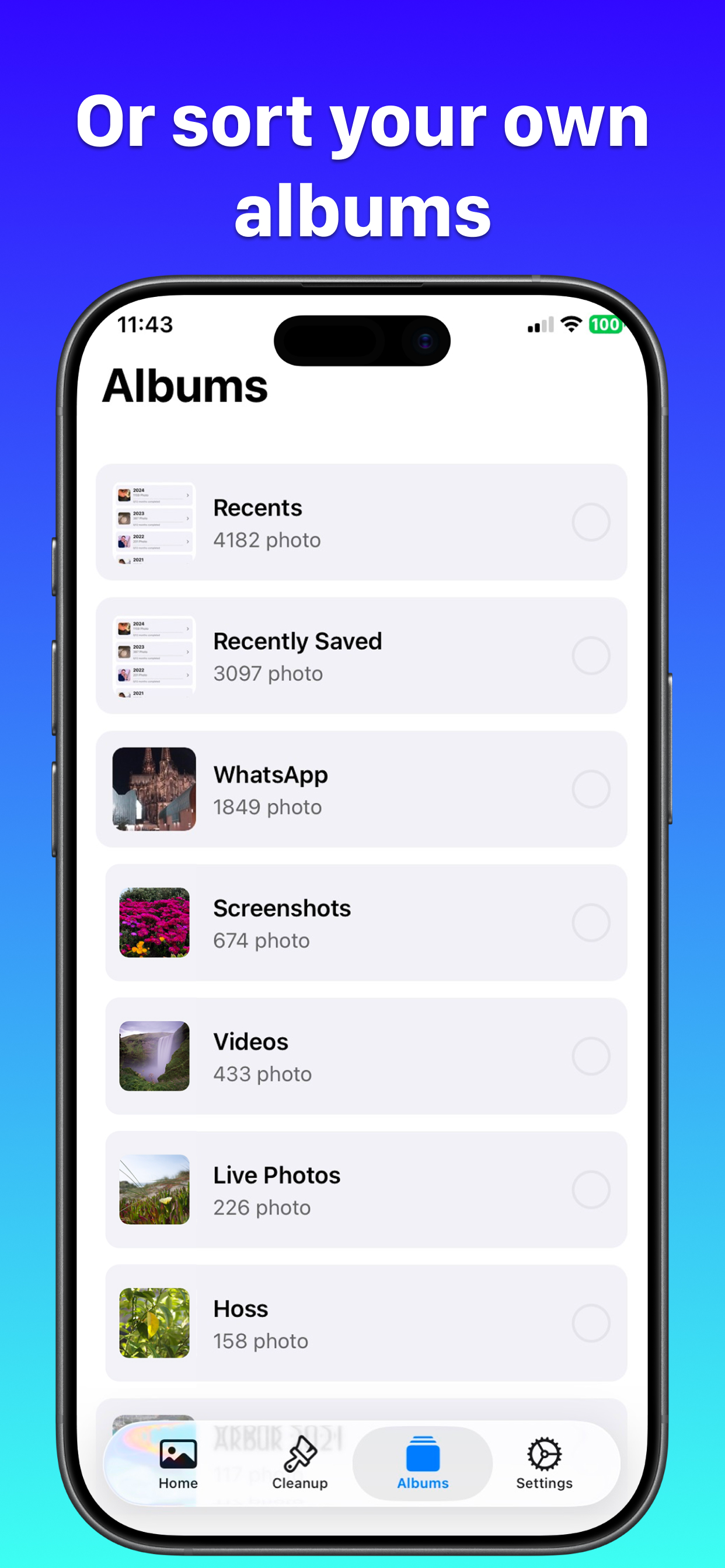 Picswipe: Delete photos