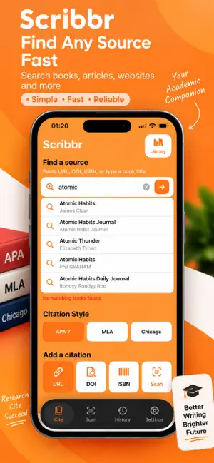 Scribbr APA Citation Generator screenshot 2