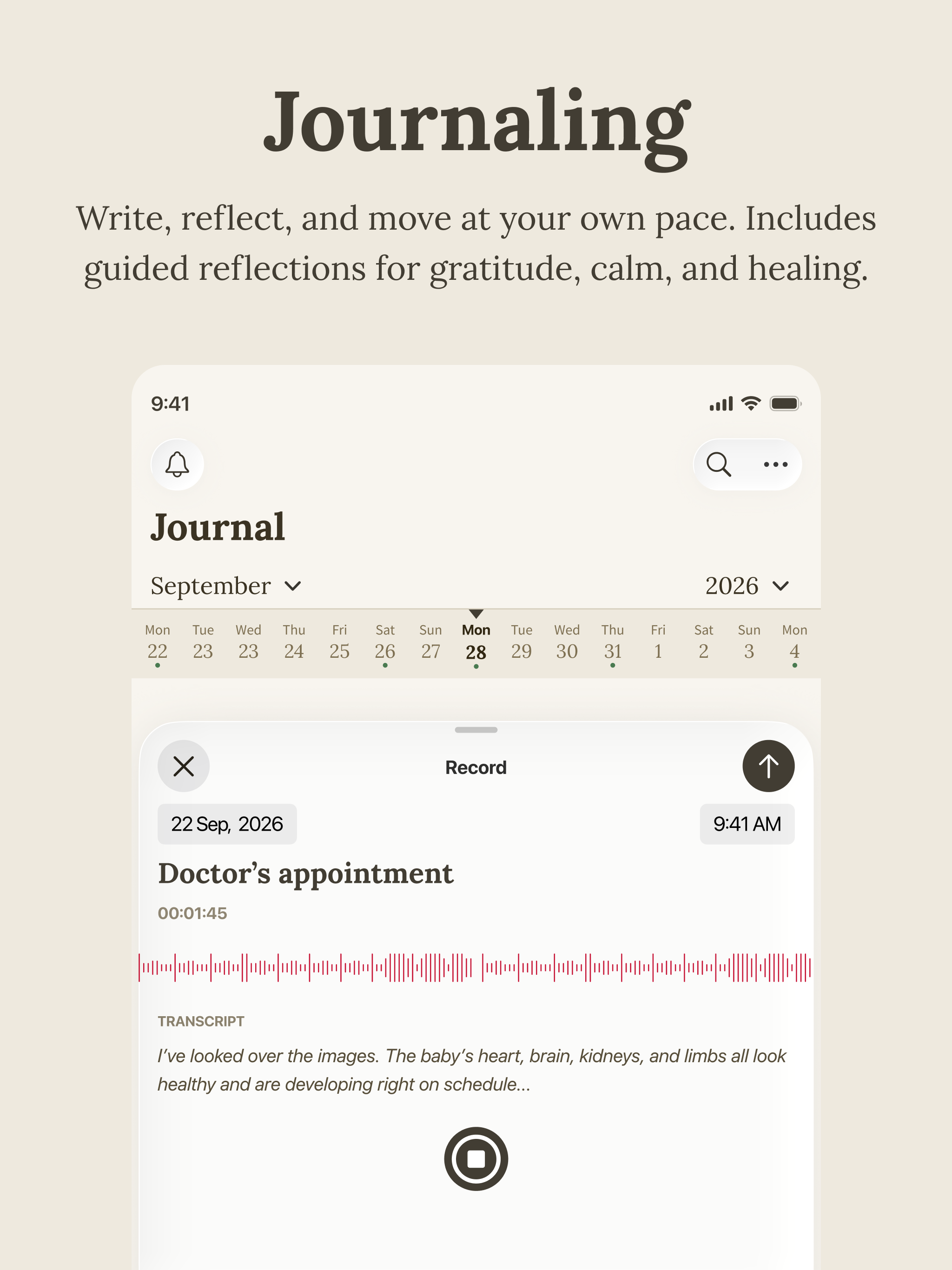 Alongside - Pregnancy Journal