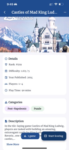 Board Game Sidekick screenshot