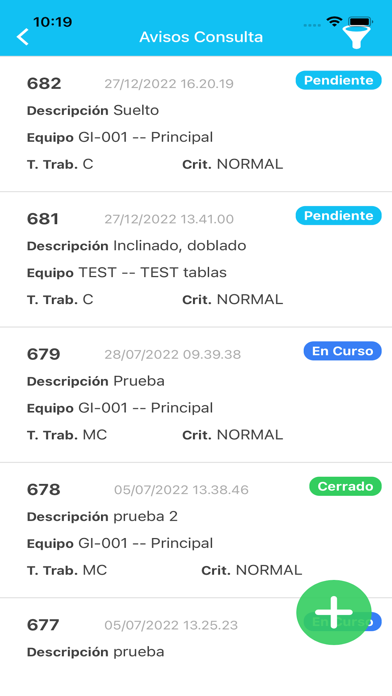 App screenshot