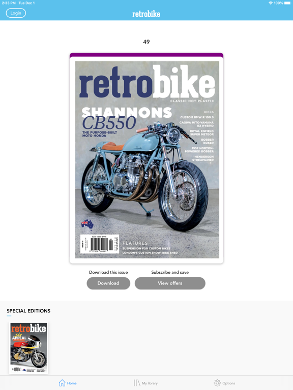 Screenshot #4 pour Retrobike Magazine