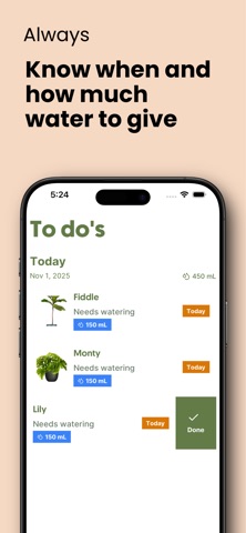 Plantsome 2.0 iPhone screenshot