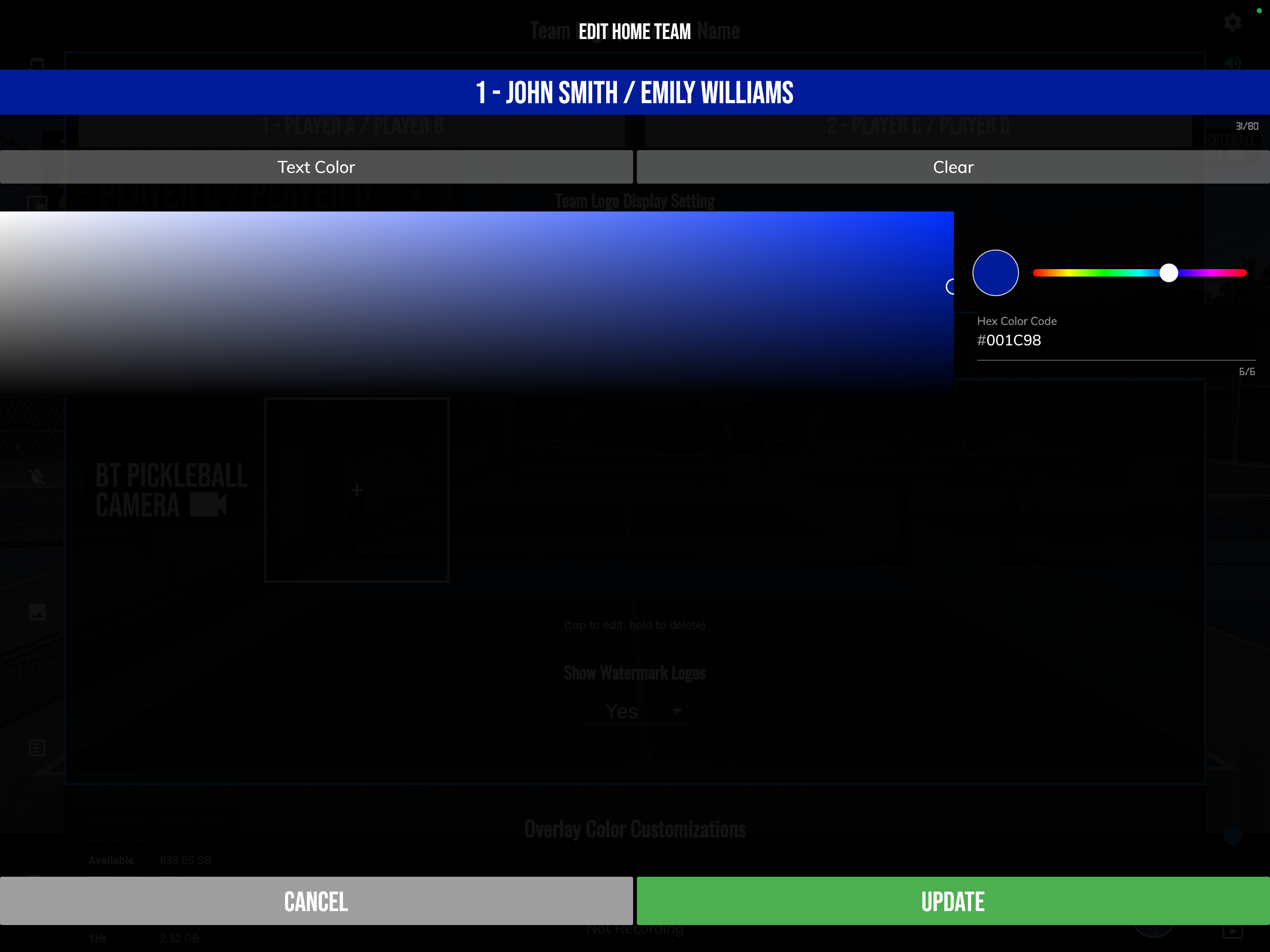 BT Pickleball Camera screenshot 16