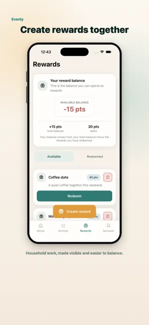 Evenly Home screenshot 4