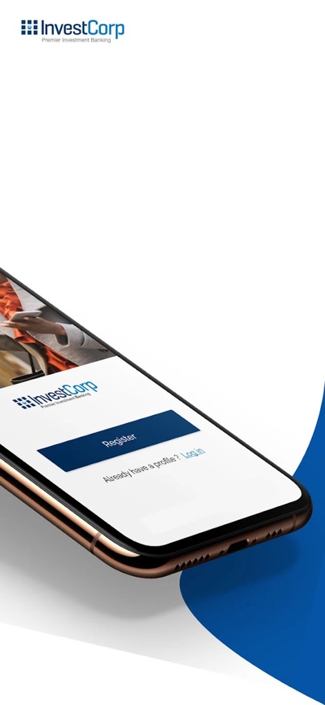 InvestCorp Mobile App - Finance App | MWM