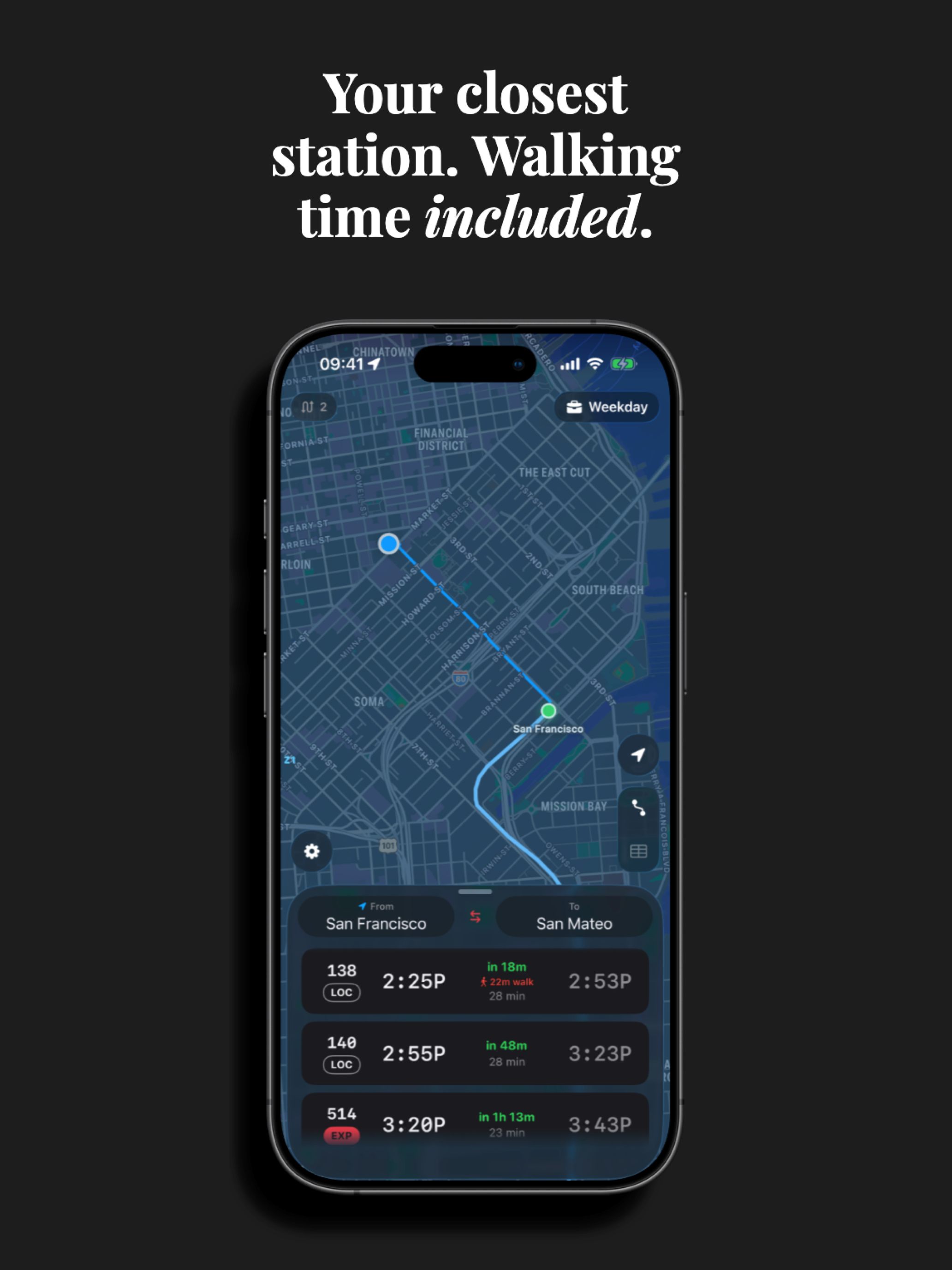 Caltrain Schedule & Tracker screenshot 9