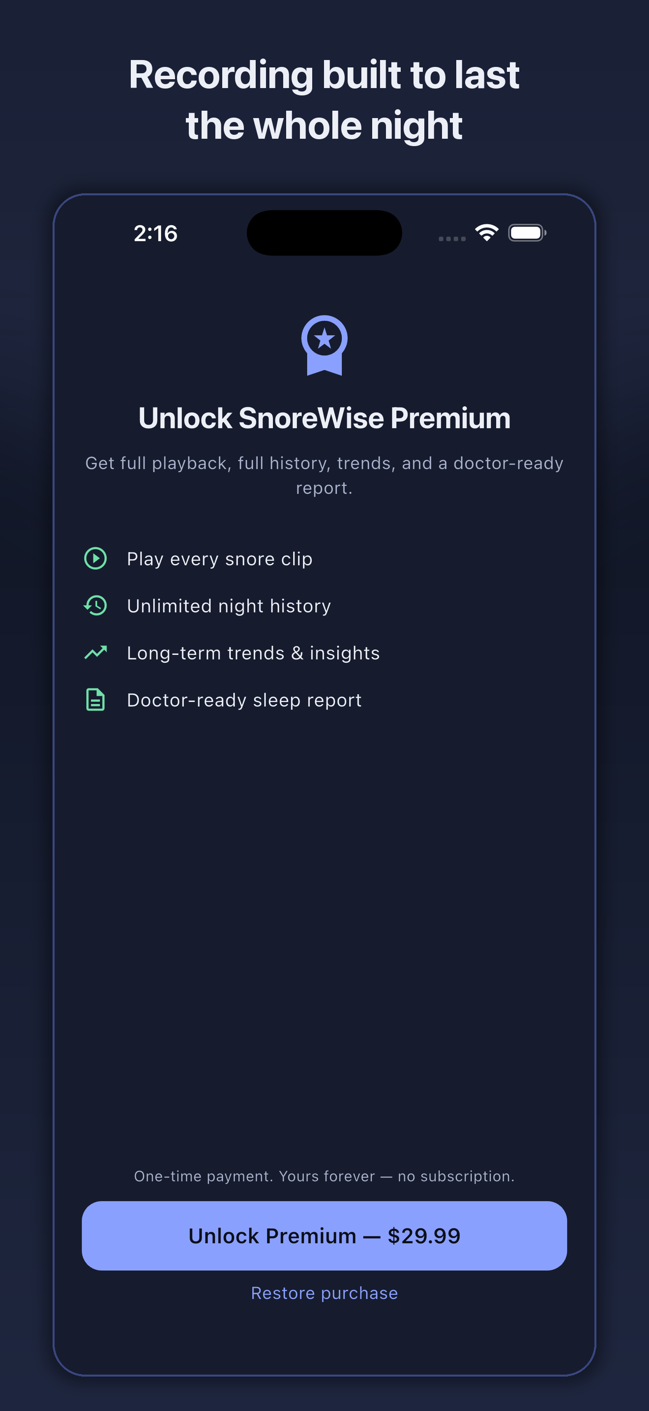 SnoreWise: Snore Recorder screenshot 5