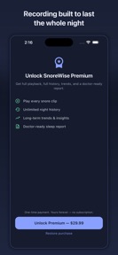 SnoreWise: Snore Recorder screenshot