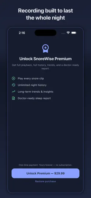SnoreWise: Snore Recorder screenshot 5
