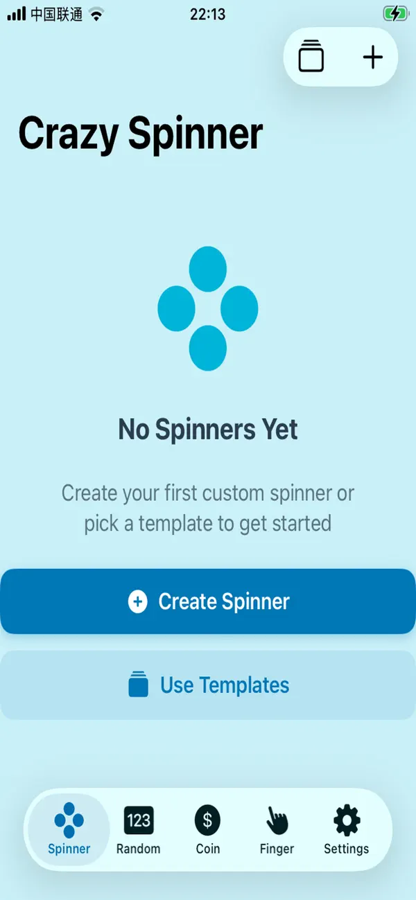 Screenshot #1 pour CrazySpinner