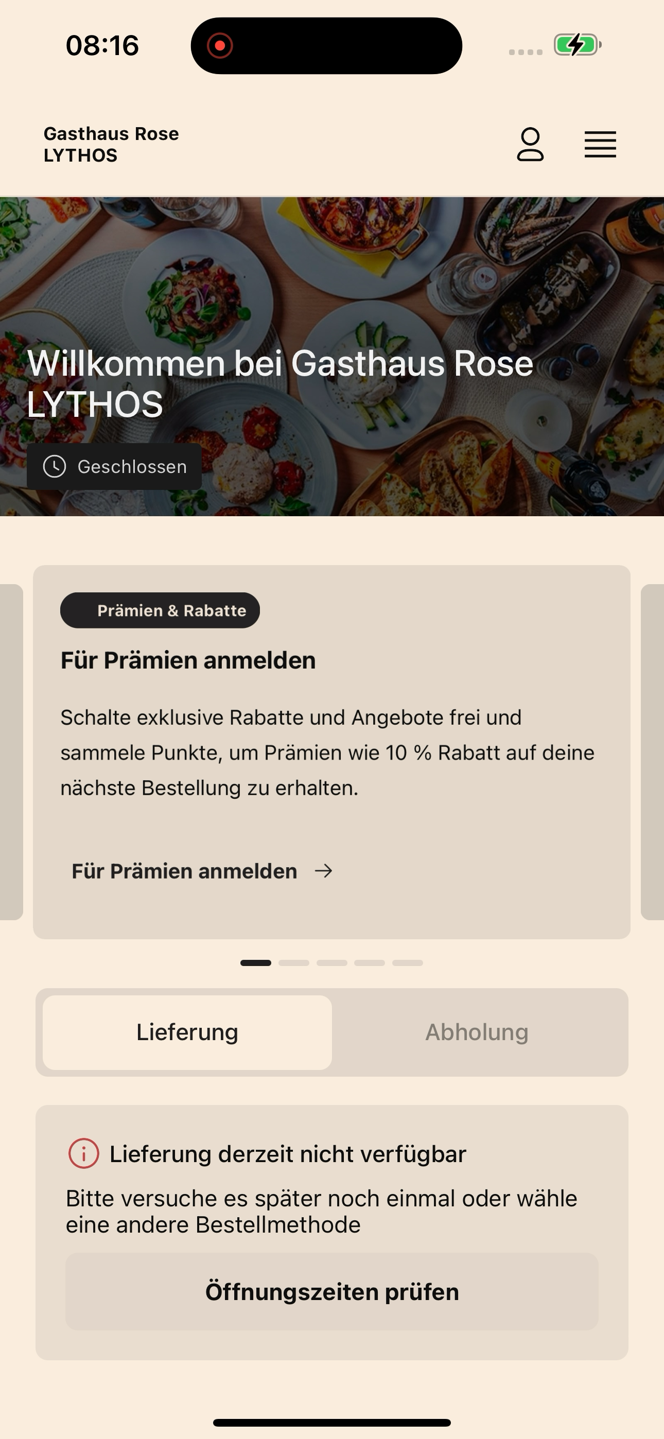 Gasthaus Rose LYTHOS screenshot 2